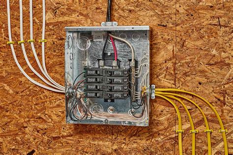 how to run electrical wire from breaker box|circuit breaker installation diagram.